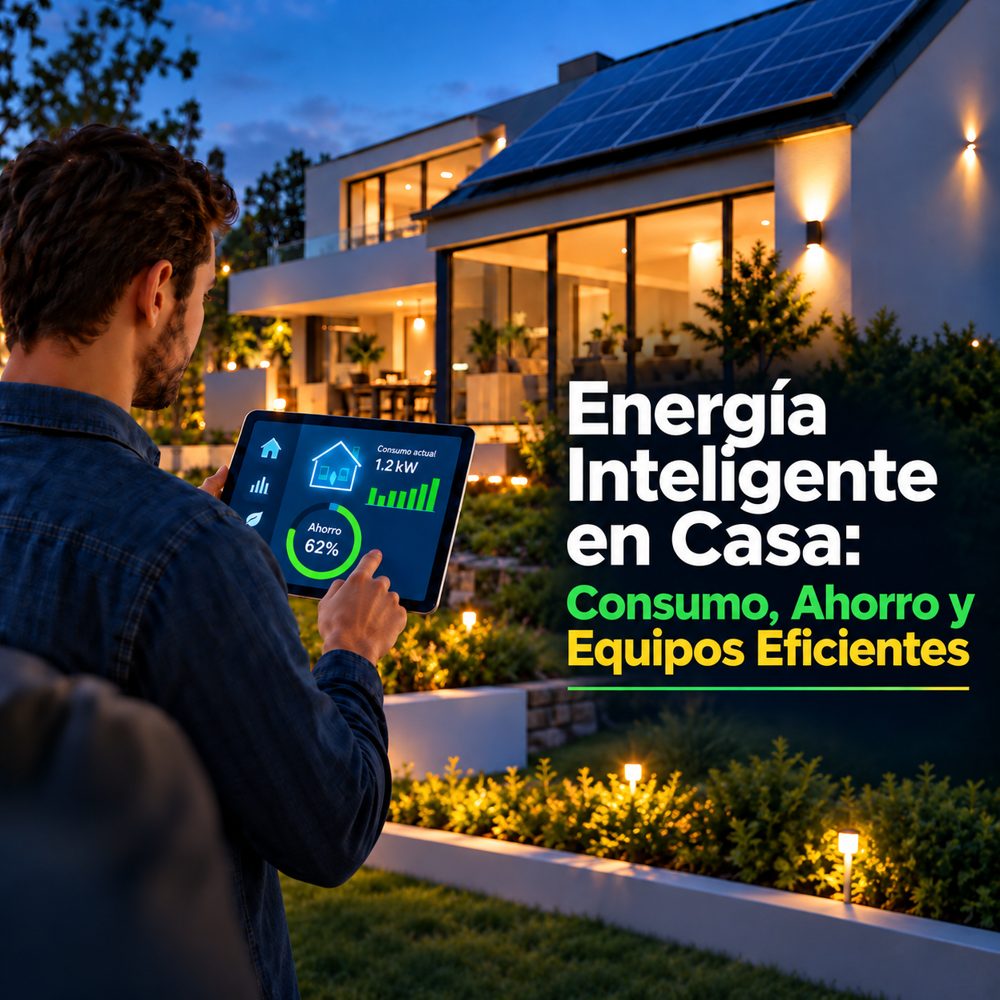 Energía inteligente en casa: consumo y ahorro